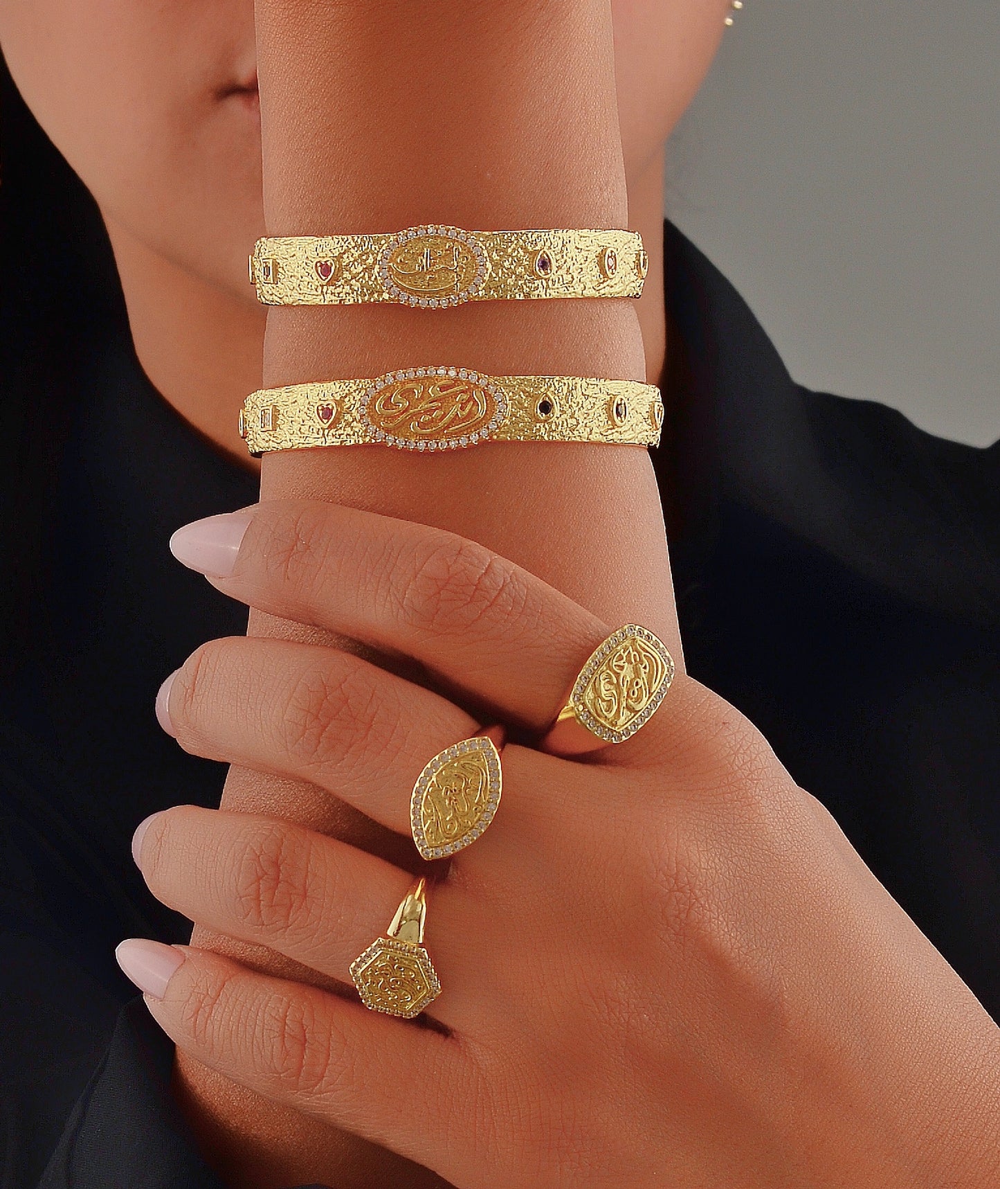 Arabic Bangle & Rings