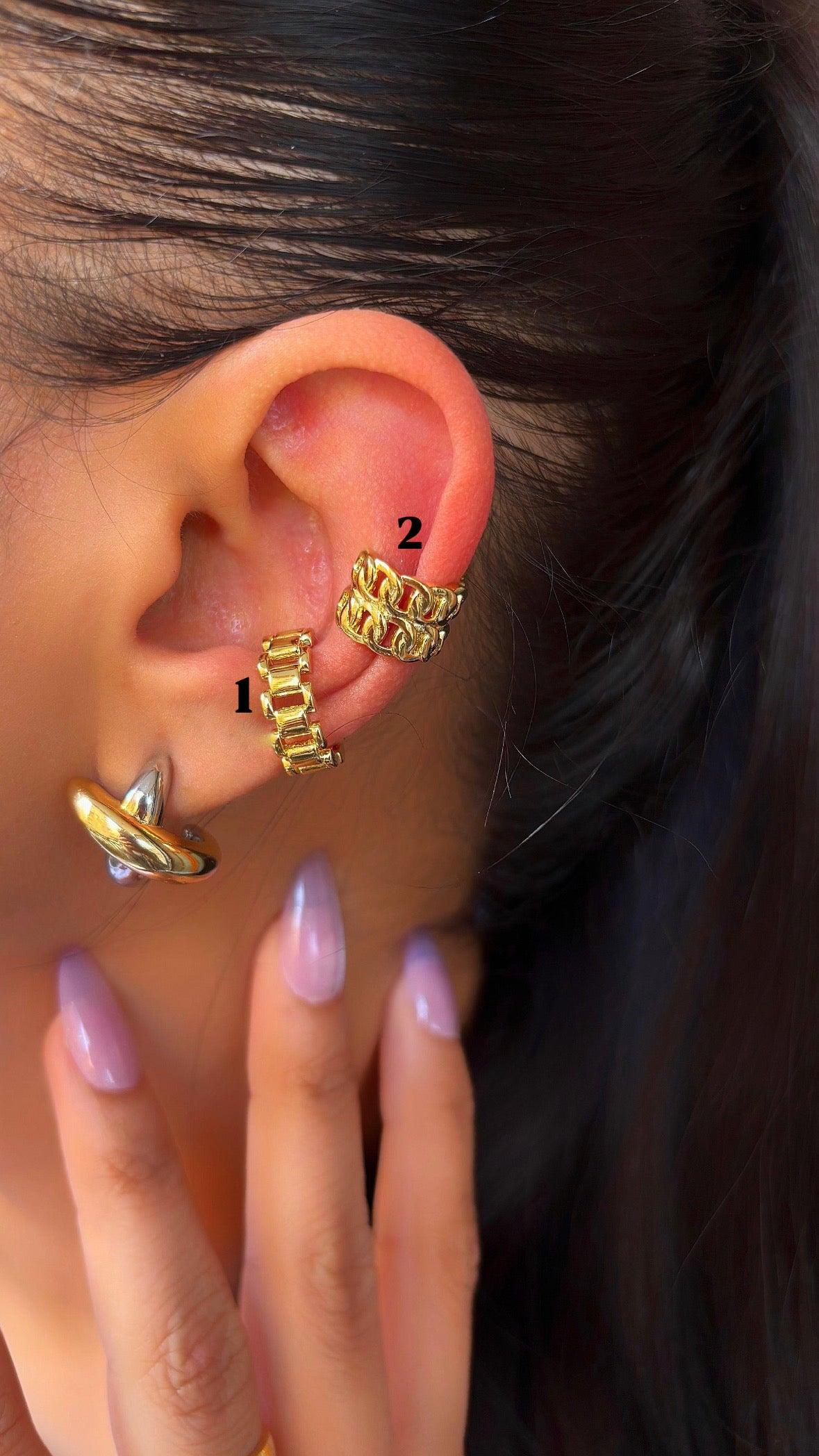 Ear cuffs