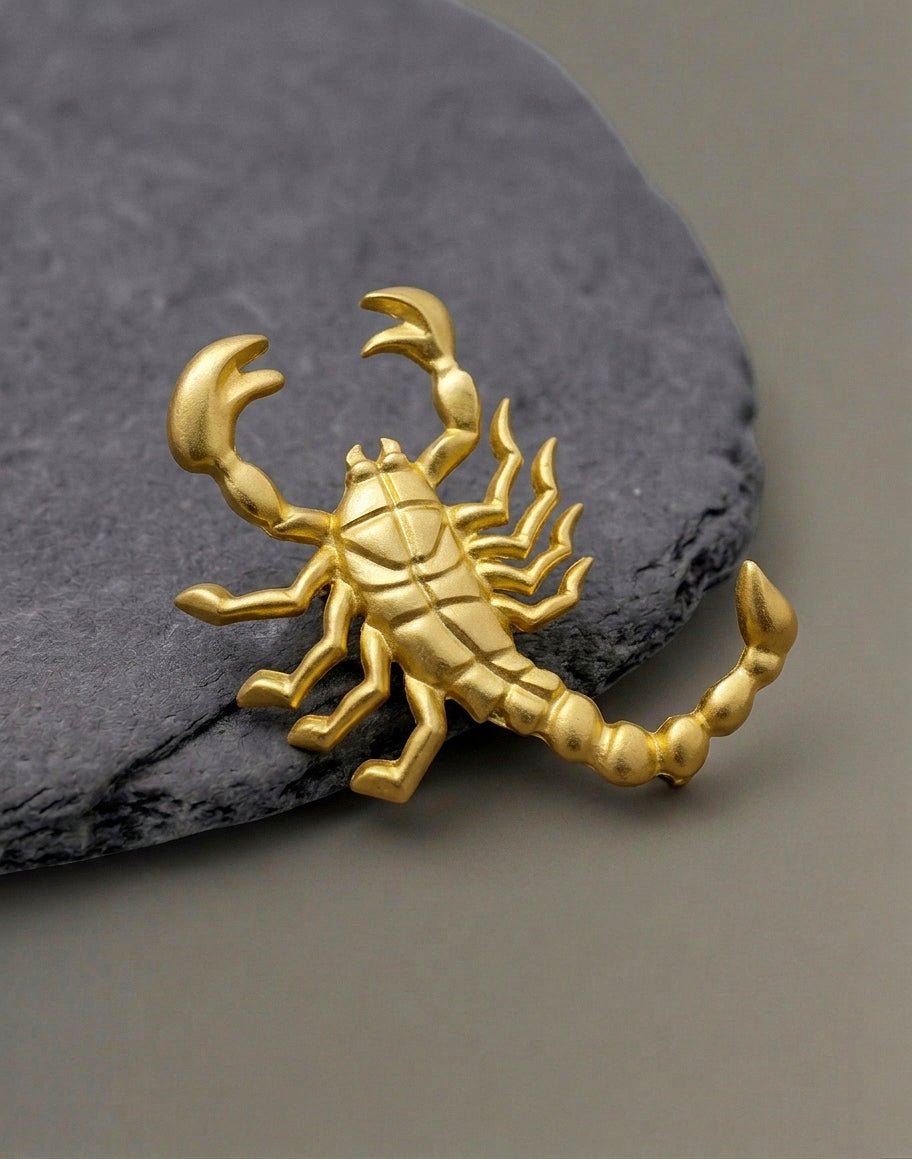 Scorpio Zodiac Brooch