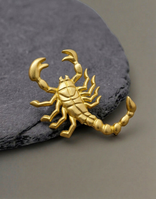 Scorpio Zodiac Brooch