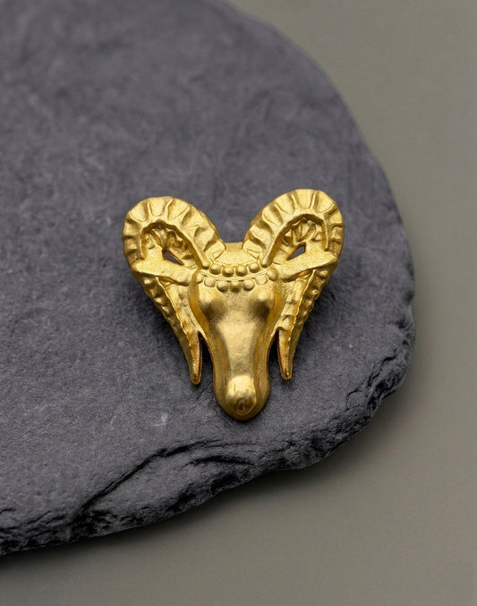 Aries Zodiac Brooch