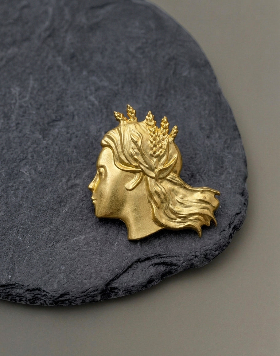 Virgo Zodiac Brooch