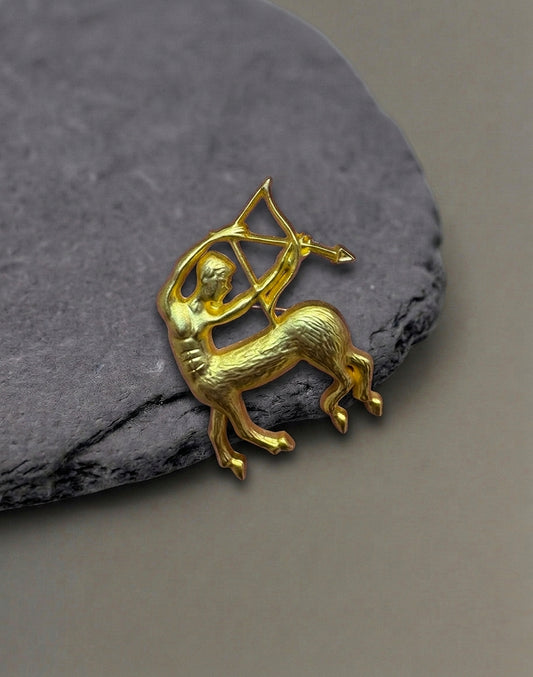 Sagittarius Zodiac Brooch