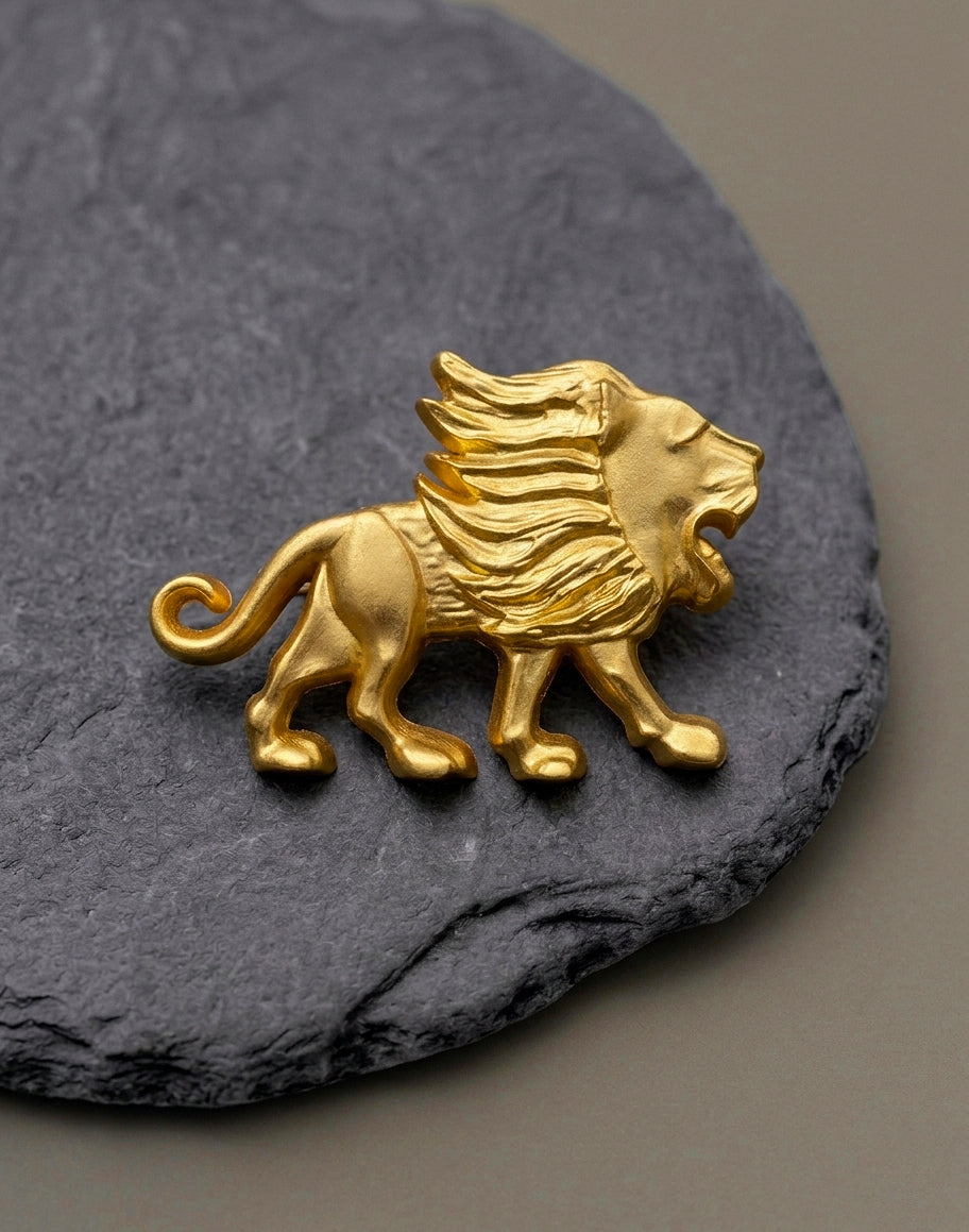 Leo Zodiac Brooch