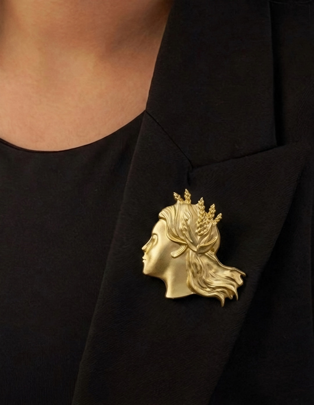 Virgo Zodiac Brooch