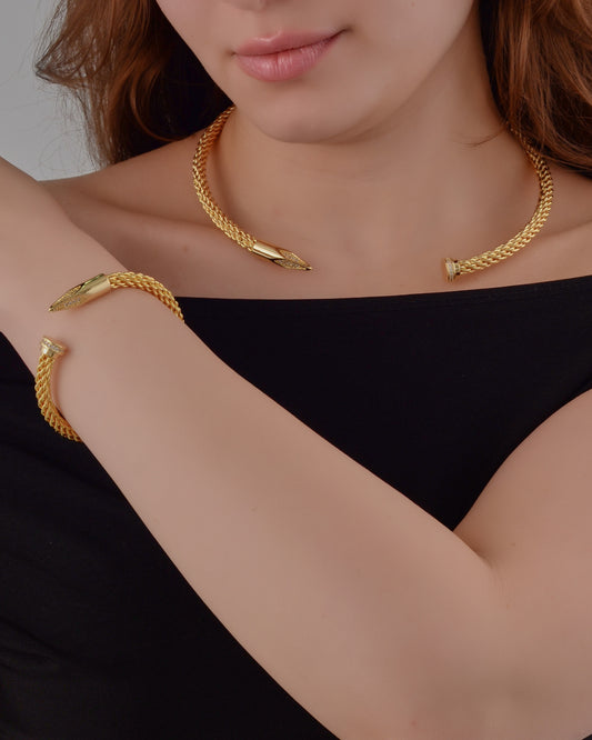 Choker & Bangle