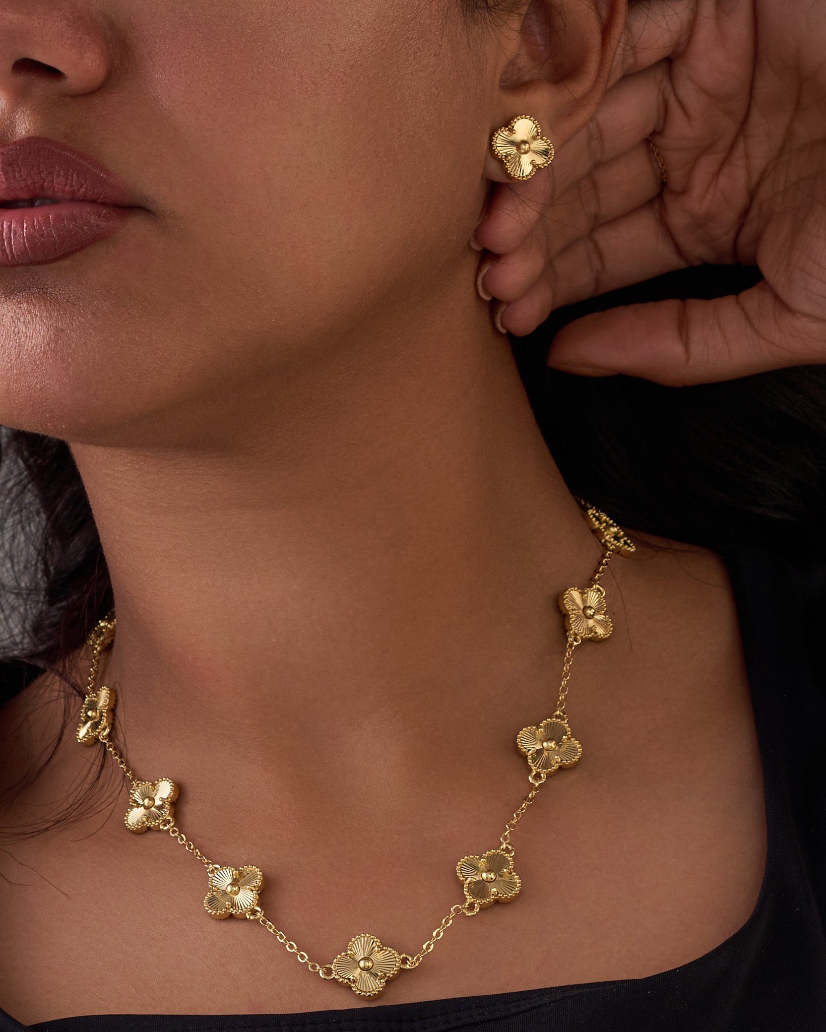 necklace & earring