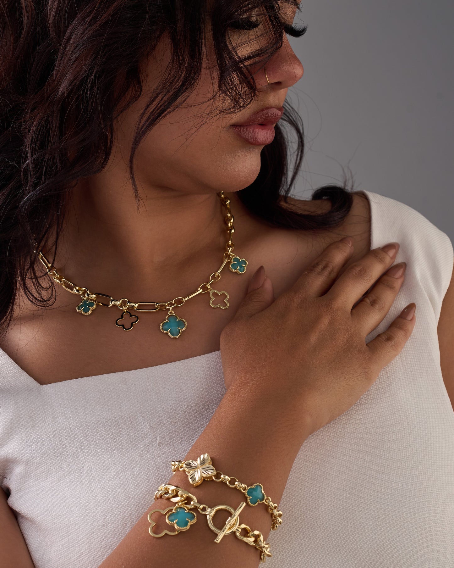 necklace & bracelet