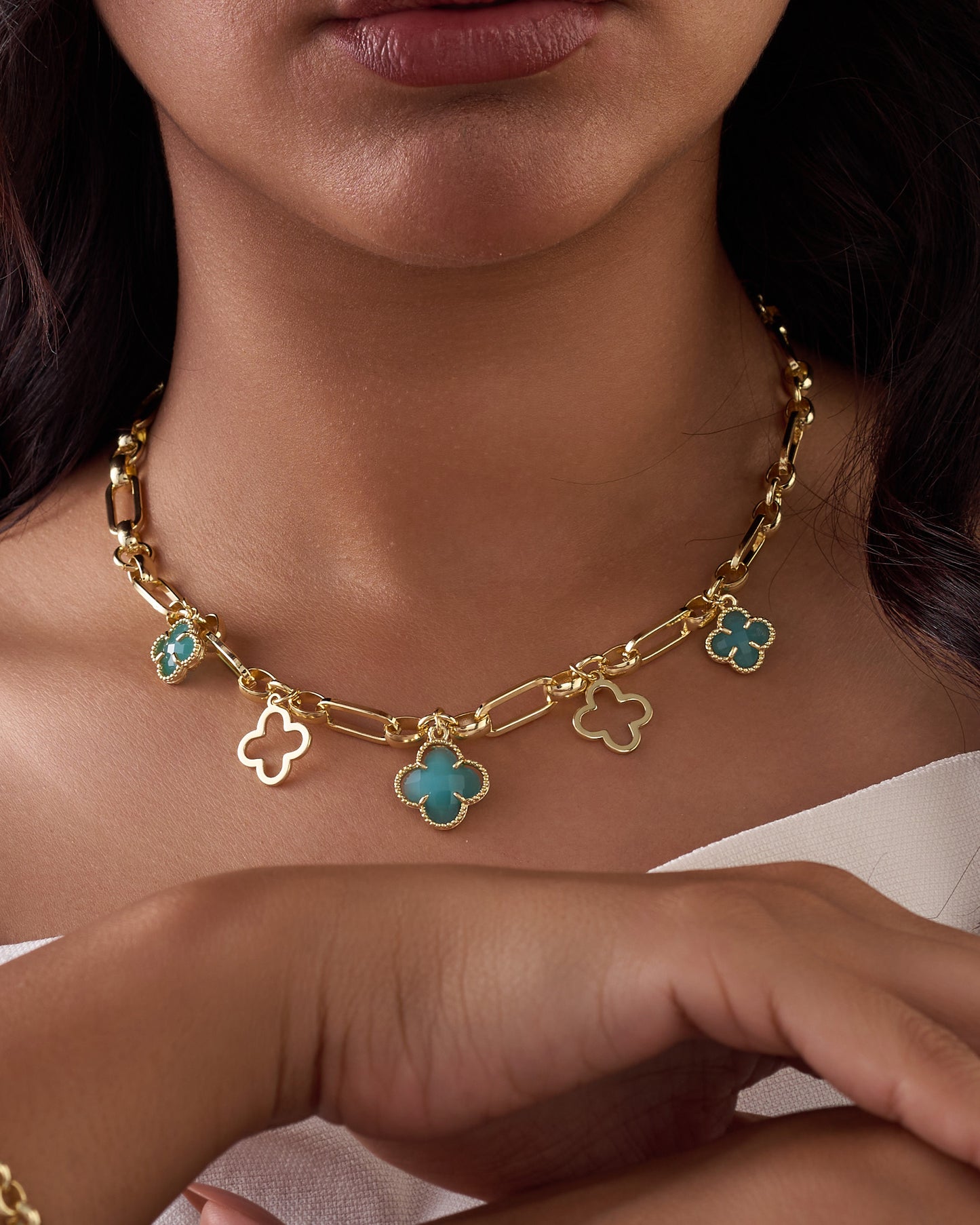 necklace & bracelet