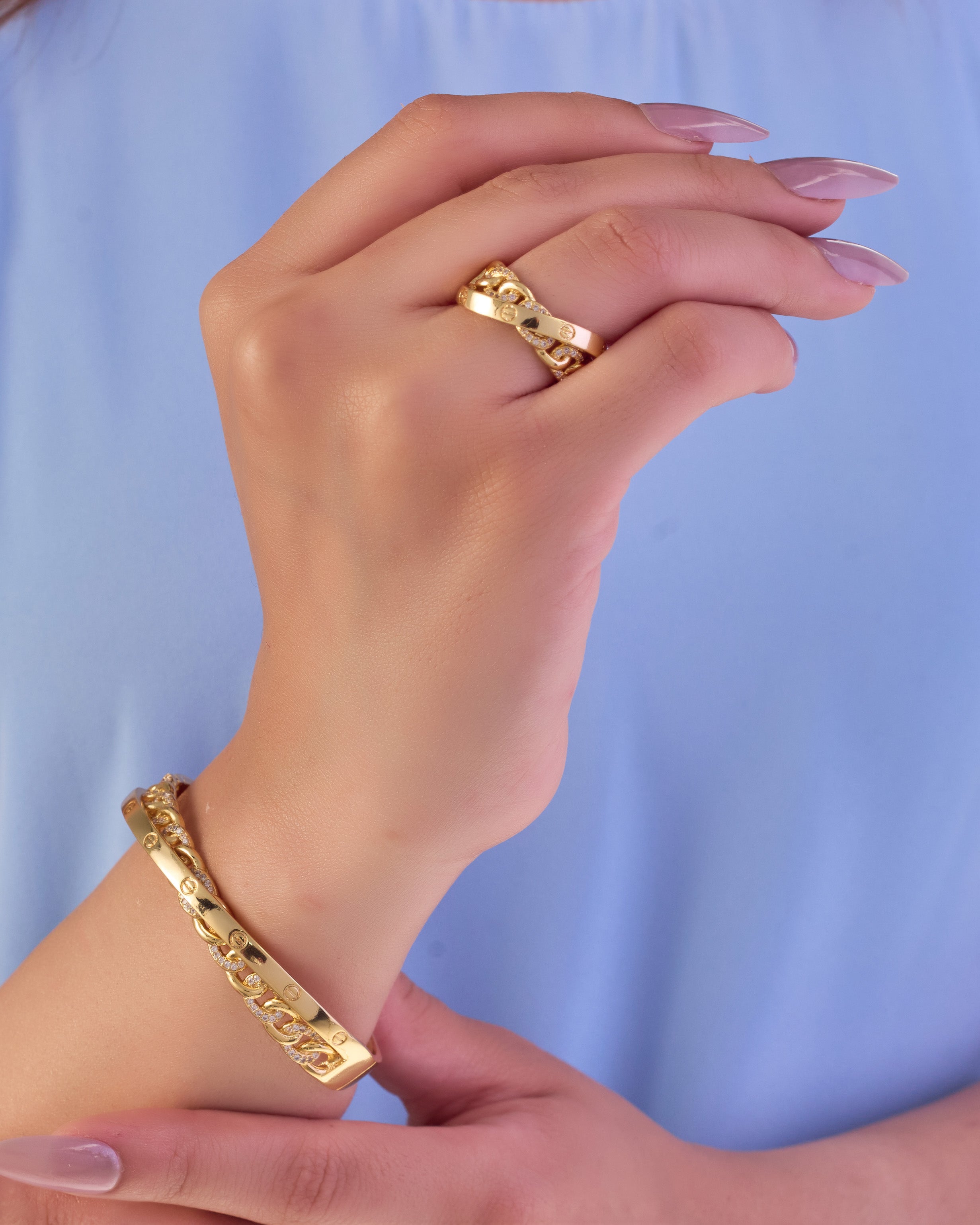 bangle and ring